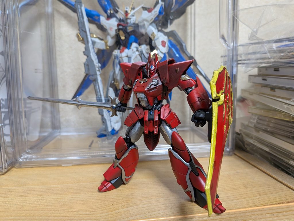 作品名：鉄巨神(ガリアン鉄の紋章)作りました♪<p>スーパーミニプラを初めて作りましたが… なかなか良いねぇ(⁠☆⁠▽⁠☆⁠) 次はガリアン重装改を作ろうかな〜(⁠≧⁠▽⁠≦⁠) …GUNSTAなのに他作品で申し訳ない…(-_-;)</p>
