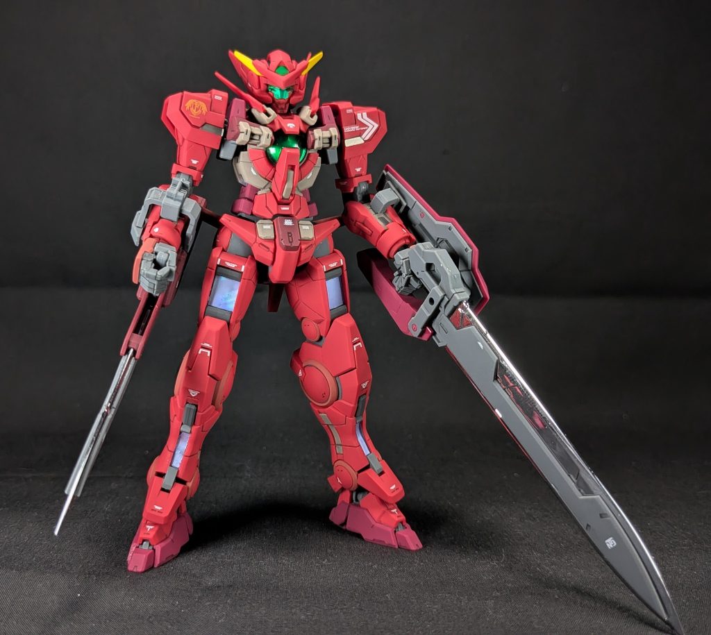 装備はアストレアと同じで、写真撮り忘れてますが、GNランチャーとGNビームライフルを付属します(汗)&nbsp;