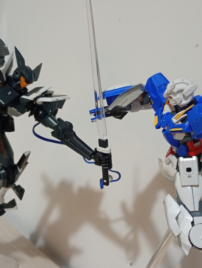 最後はエクシアとツーショでfinish。閲覧ありがとう御座いました。