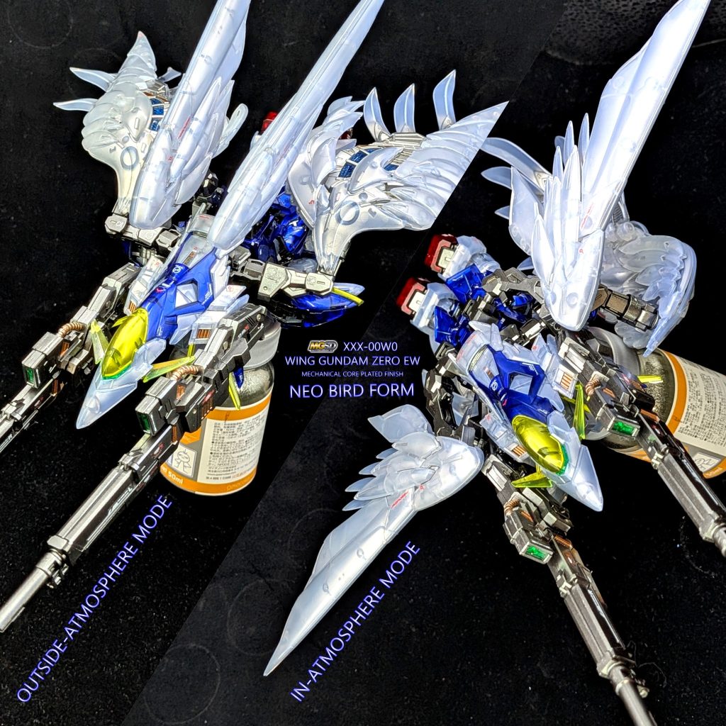 ガンベ限定 MGSD ウイングガンダムゼロ EW  メカニカルコアメッキ風–4枚目/制作者：しうまい