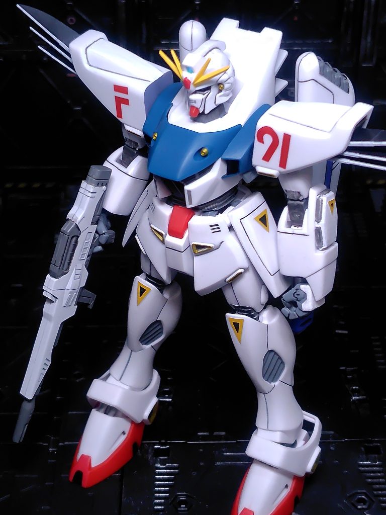 旧キット　1/100 ガンダムF91–8枚目/制作者：りゅあり
