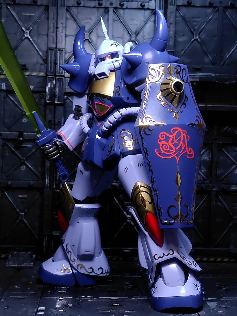 MG MS-07B マ・クベ専用グフ–6枚目/制作者：りゅあり