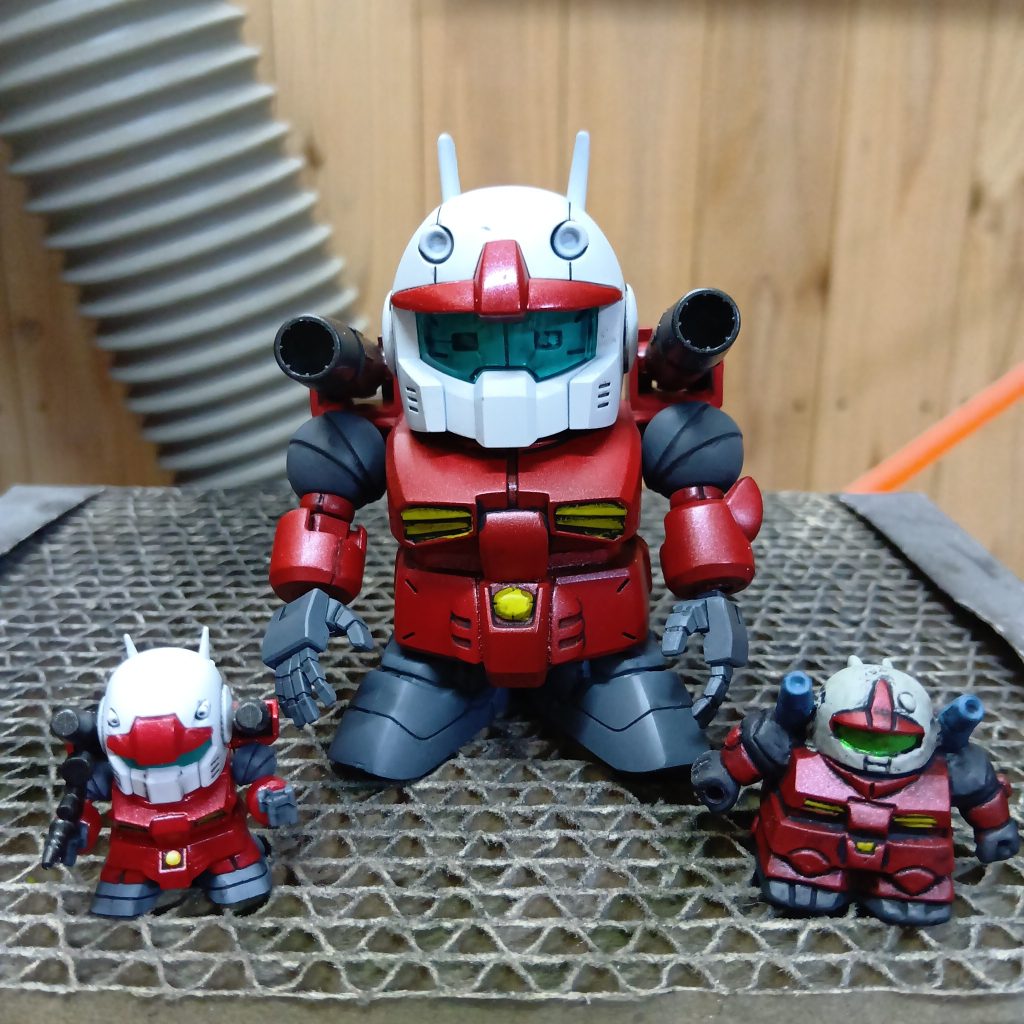 SD ガンキャノン（BB戦士・V作戦ビスケット・ガン消し）–5枚目/制作者：okfarm