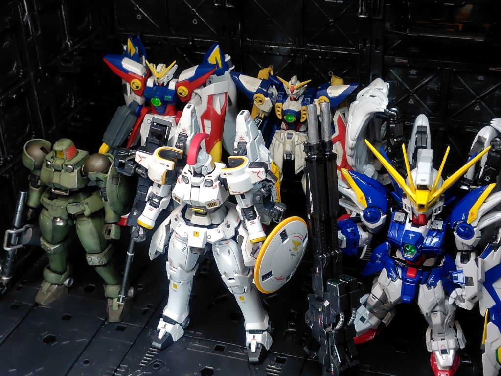 基本宇宙世紀モノばかり作ってますがガンダムWは全話見たので結構持ってます(gundam-kao6)アナザー系で全話見たのは他に水星の魔女とSEEDだけなので他もこれから見ていきたい。