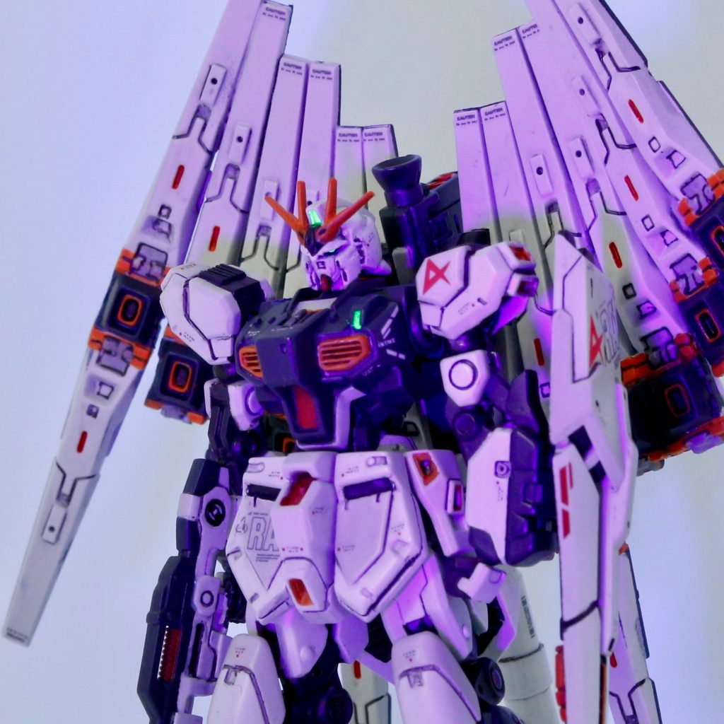 νガンダム ダブルフィンファンネル仕様–2枚目/制作者：@soraso20032006