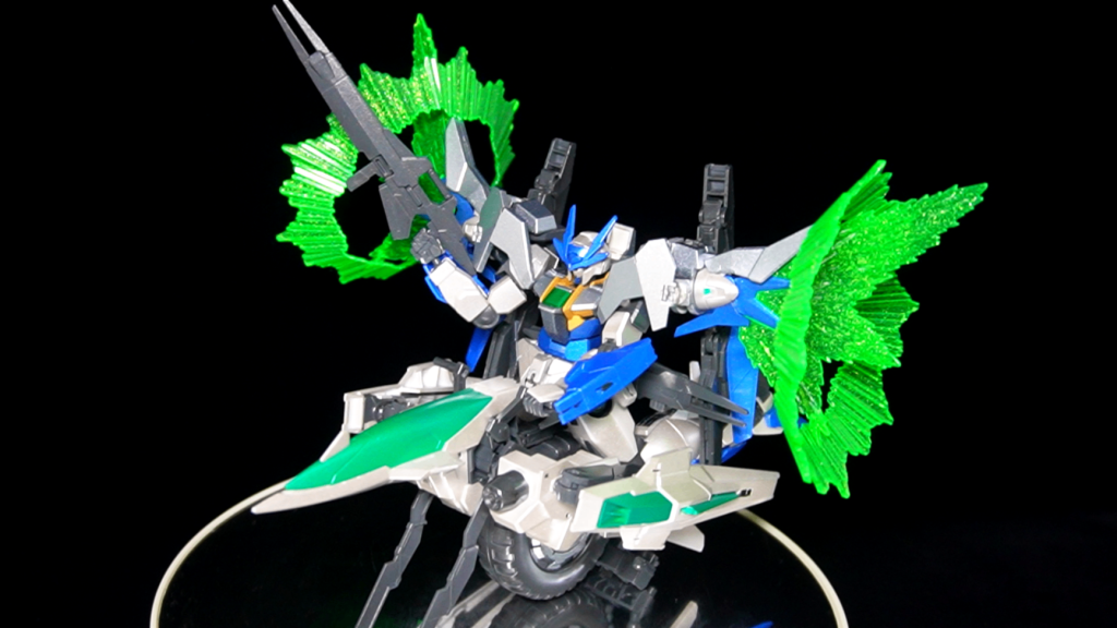 HG ダブルオースカイメビウス + メテオホッパー–4枚目/制作者：セリカ3