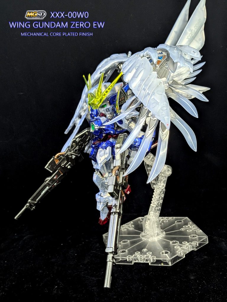 ガンベ限定 MGSD ウイングガンダムゼロ EW  メカニカルコアメッキ風–4枚目/制作者：しうまい