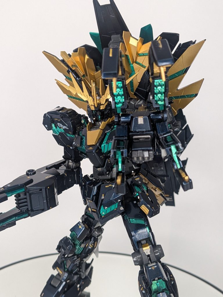 RGバンシィノルン+拡張装備 最終決戦イメージ塗装