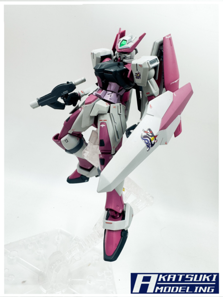 HG 1/144 PMC-1L　アームズアストレイPMCカスタム(レオンズ・グレイブス専用機)–2枚目/制作者：アカツキモデリング