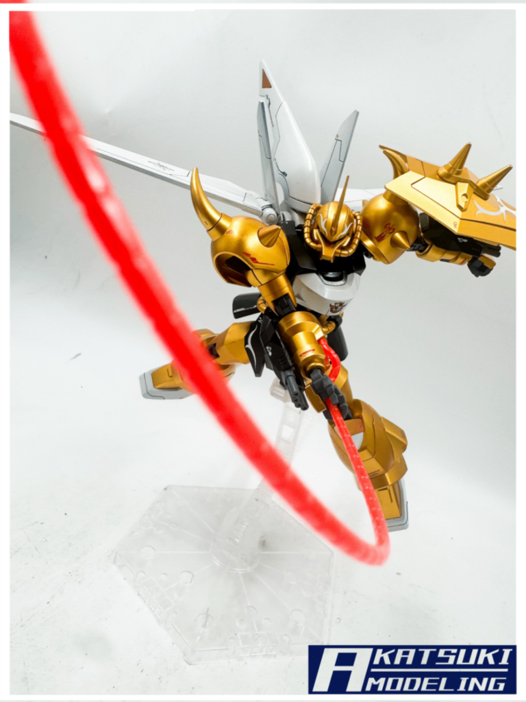 HG 1/144 ZGMF-2000 グフイグナイテッド（ルドルフ・ヴィトゲンシュタイン専用機）–3枚目/制作者：アカツキモデリング