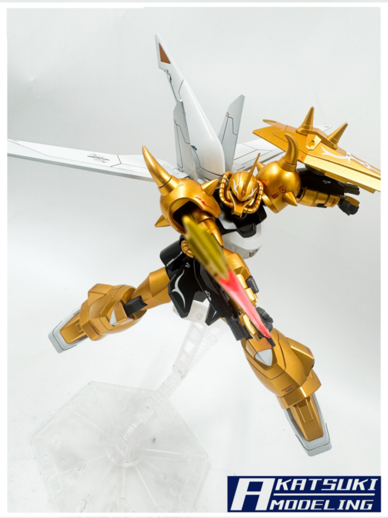 HG 1/144 ZGMF-2000 グフイグナイテッド（ルドルフ・ヴィトゲンシュタイン専用機）–4枚目/制作者：アカツキモデリング