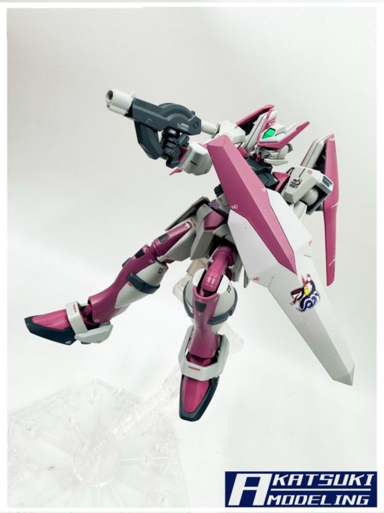 HG 1/144 PMC-1L　アームズアストレイPMCカスタム(レオンズ・グレイブス専用機)–4枚目/制作者：アカツキモデリング