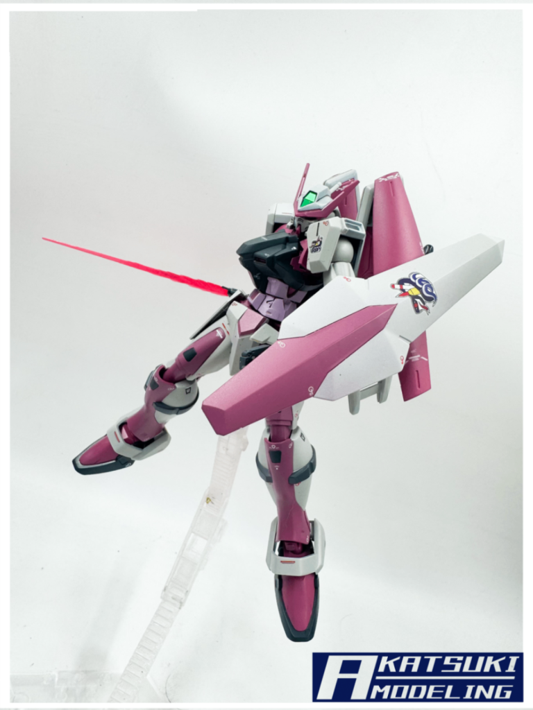 HG 1/144 PMC-1L　アームズアストレイPMCカスタム(レオンズ・グレイブス専用機)–5枚目/制作者：アカツキモデリング