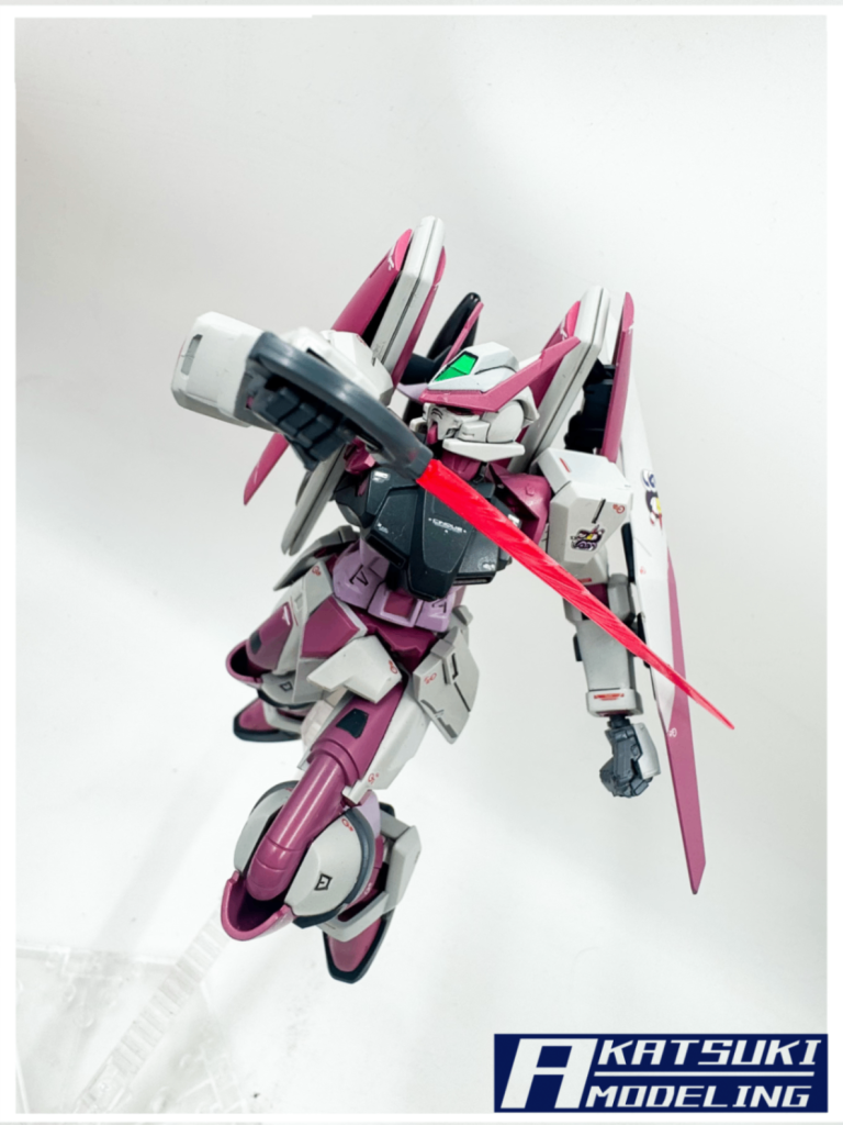 HG 1/144 PMC-1L　アームズアストレイPMCカスタム(レオンズ・グレイブス専用機)–3枚目/制作者：アカツキモデリング