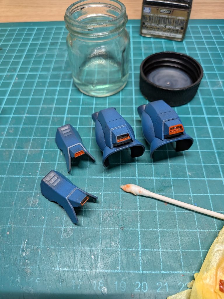 脛の塗り分けは水性ホビーカラーとマジックリンで。ご覧頂きありがとうございました。