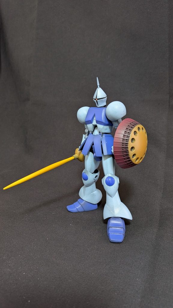 ギャン×戦闘フィギュア–2枚目/制作者：@yuunon_modeling