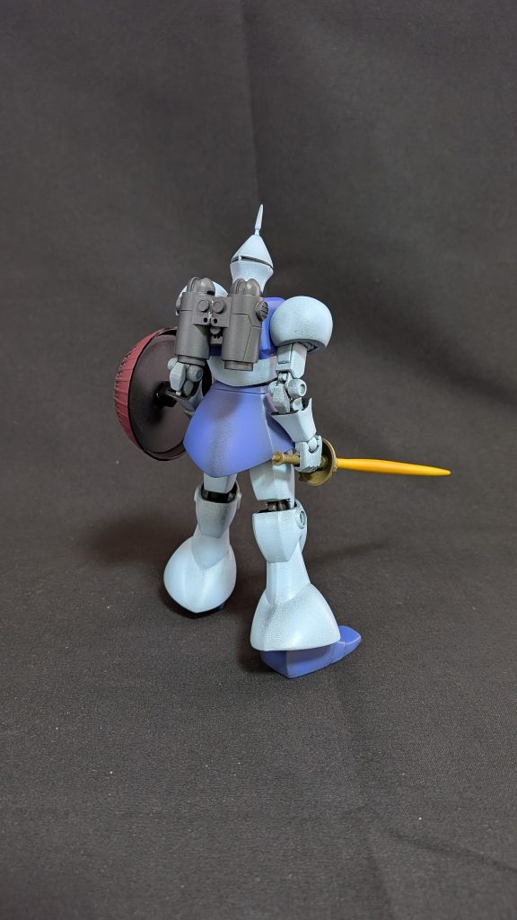 ギャン×戦闘フィギュア–4枚目/制作者：@yuunon_modeling