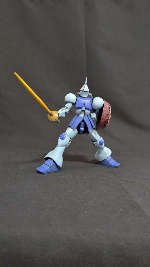 ギャン×戦闘フィギュア–5枚目/制作者：@yuunon_modeling