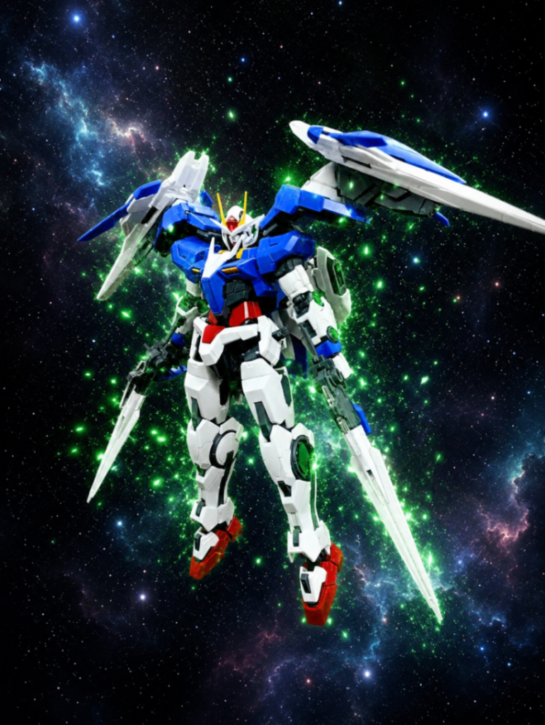 ChatGPTに加工してもらったガンプラの写真2