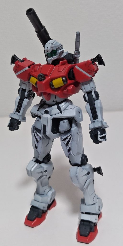 塗装レシピ&nbsp;赤　NAZCAフレイムレッド白　ガイアキャラクタークールホワイト黄　ガイアEXイエロー&nbsp;黒　メカサフスーパーヘビー&nbsp;武装、バーニア　黒鉄色