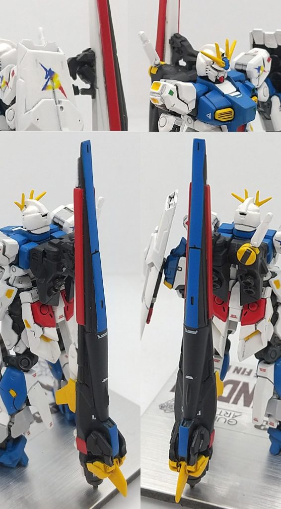 改修塗装完成品 RX-93ff νガンダム ロングレンジフィンファンネル装備ガンダムアーティファクト–3枚目/制作者：ランゼル