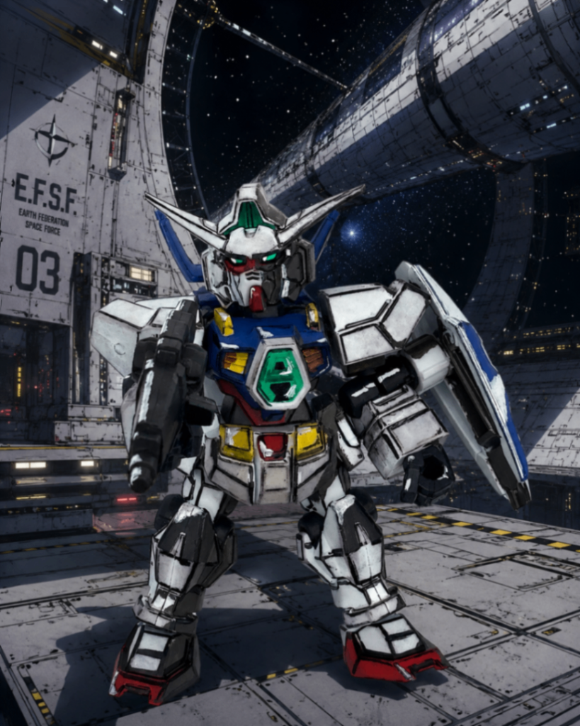 初めてのアニメ塗り！（MOBILE SUIT ENSEMBLE ガンダムAGE-1）