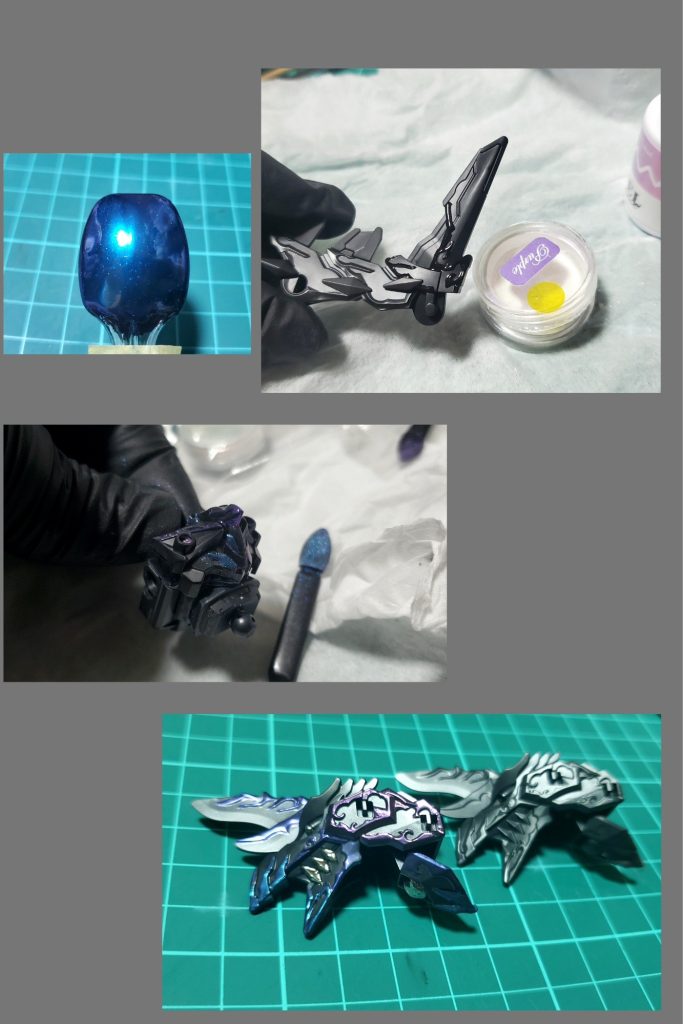 SD／BB戦士にある【 輝羅鋼極彩？】っていうのは和風甲冑向け洋風甲冑に対するアプローチ。SDWってディティールバッキバキだしちょうど良いや！みたいな