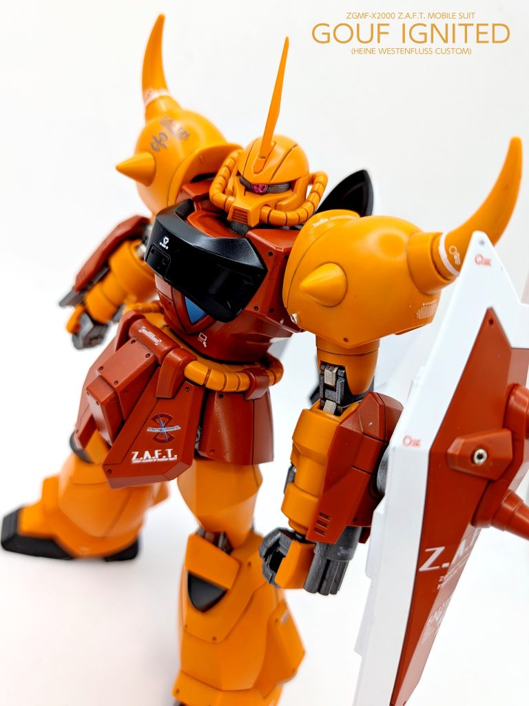グフイグナイテッド（ハイネ・ヴェステンフルス専用機）–8枚目/制作者：しうまい