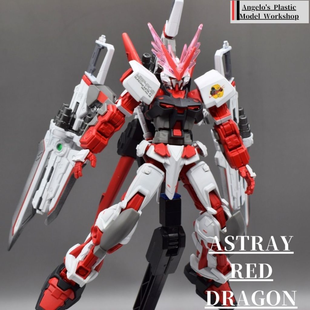 アストレイレッドドラゴン–2枚目/制作者：アンジェロのプラモデル工房