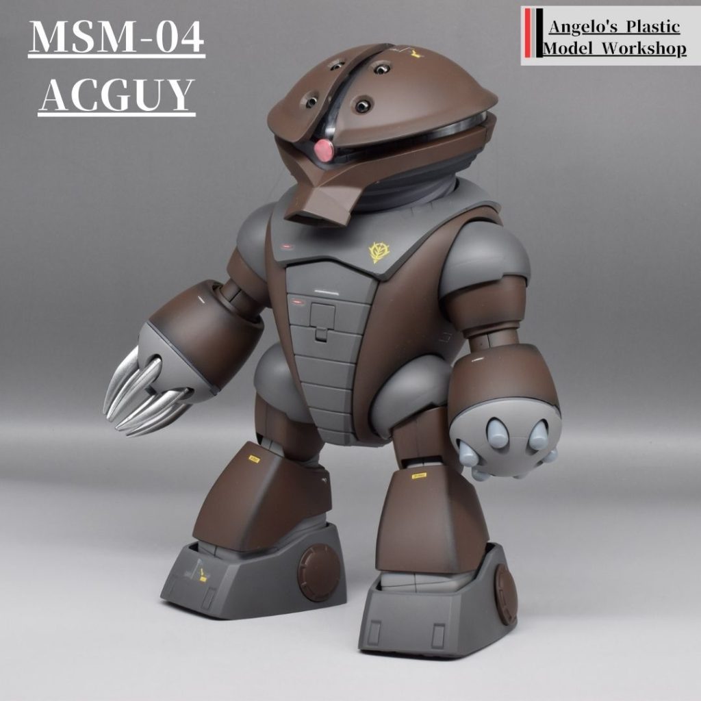 アッガイ–2枚目/制作者：アンジェロのプラモデル工房
