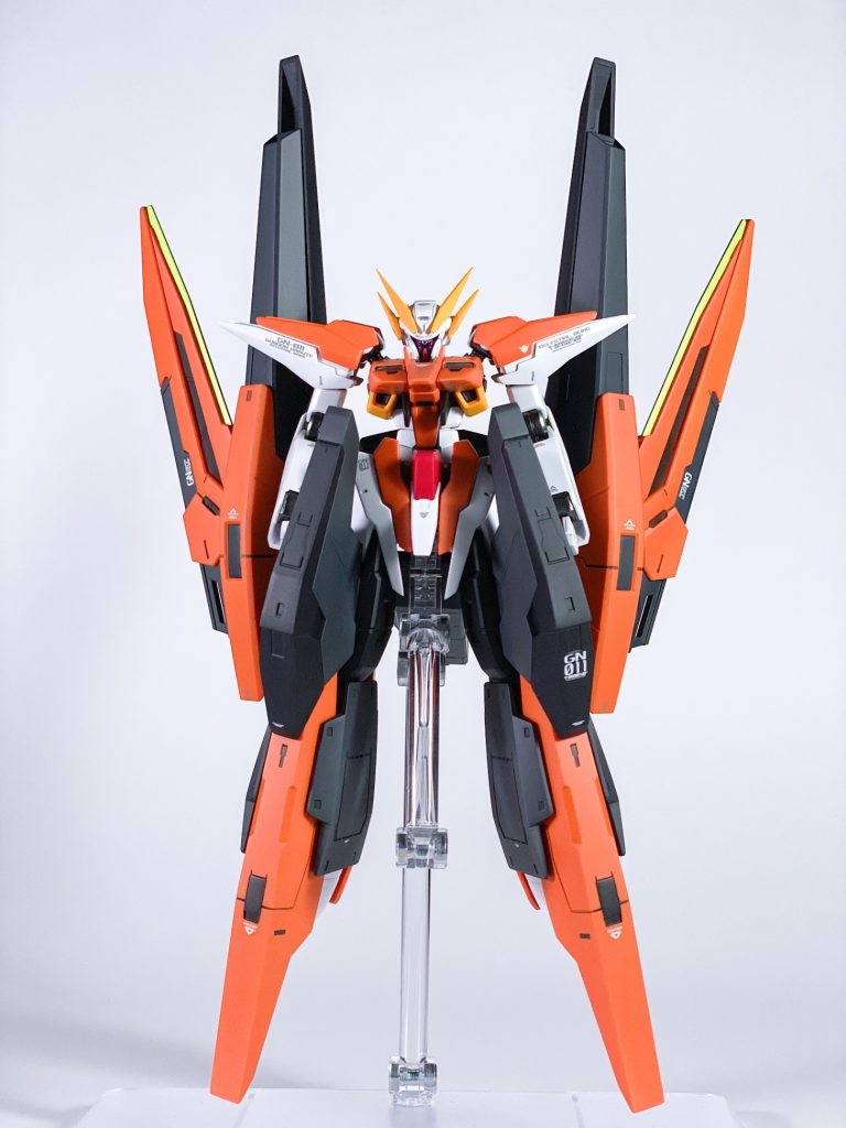 ダブルオーシリーズで最も好きなハルート最終決戦仕様。やっと疲れて嬉しいです！この自立する気ないシルエット！笑