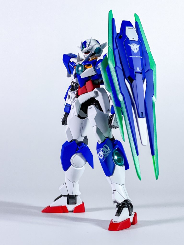 劇場版ダブルオーのソレスタルビーイングの機体全部作れました。&nbsp;