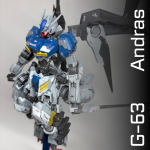 ガンダム　アンドラス　G-63