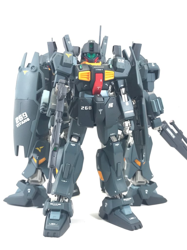 僚機その1（機体No.268）武装はジムライフルです。