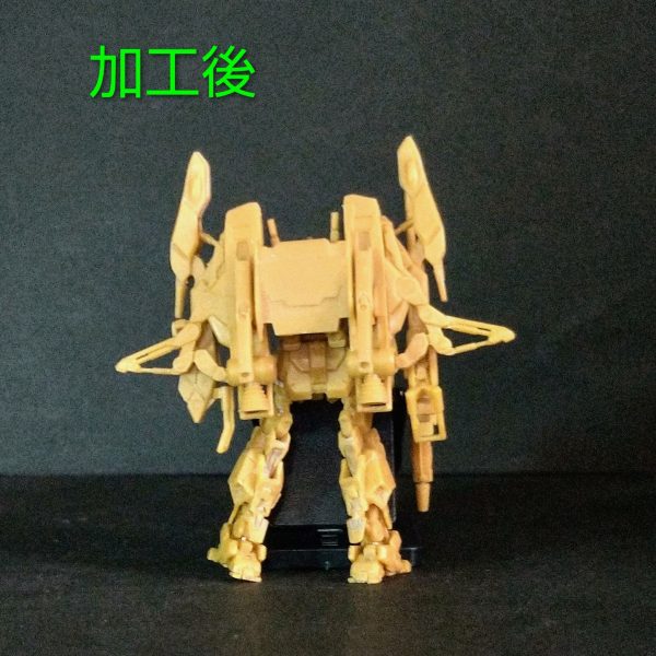 ここで一区切りついたので、全体のプロポーション確認を😊今回も狙い通りのプロポーションになりました。次はやはり、プラ板を貼らなきゃですよねぇ～🤣🤣（5枚目）