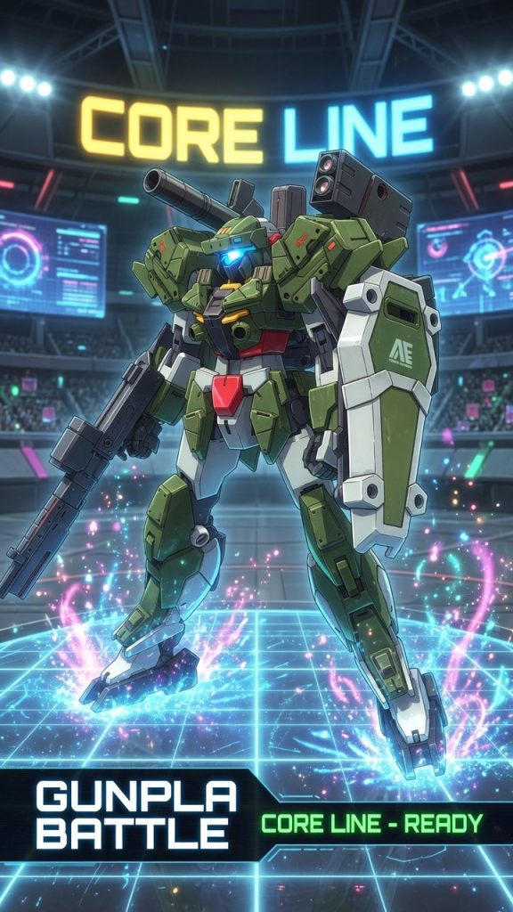 HGUC CORELINE AA–4枚目/制作者：@darkinkfung