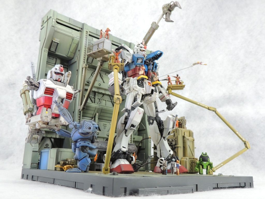 RX78-2ガンダムのマグネット・コーティング実証実験