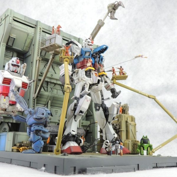 RX78-2ガンダムのマグネット・コーティング実証実験
