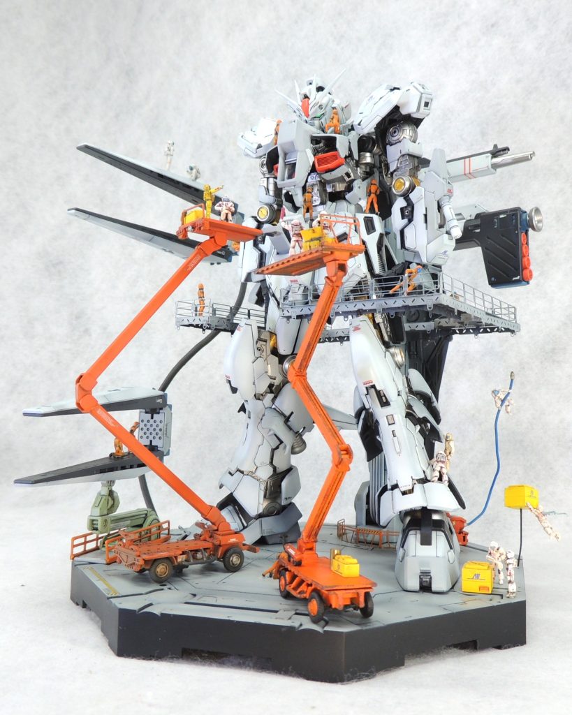 RG1/144νガンダム(ファーストロットカラーVer.)フルハッチオープン