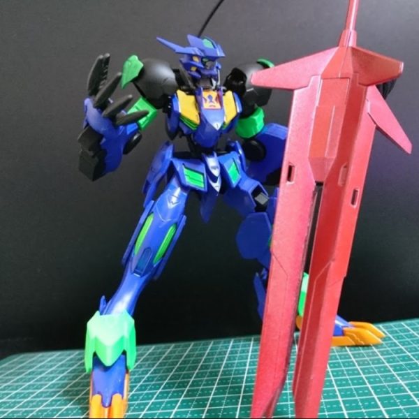 暴走状態！？バルバトスルプスレクス エヴァ初号機カラー