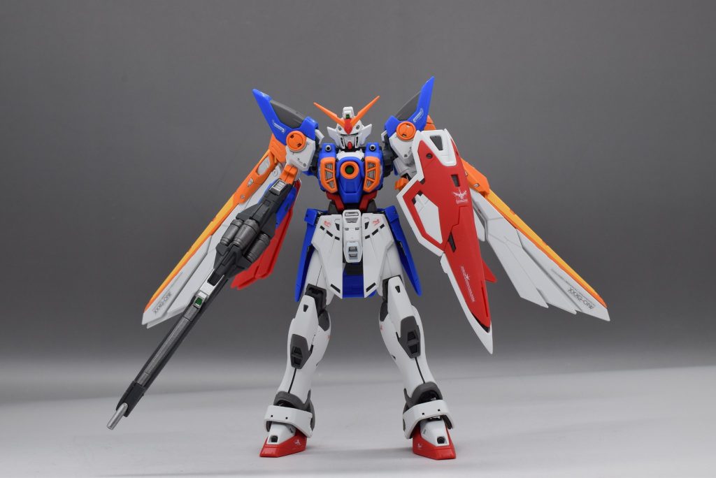 ウィングガンダム–4枚目/制作者：アンジェロのプラモデル工房