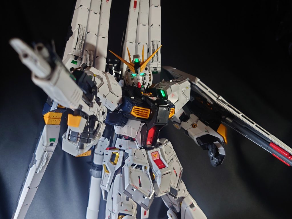 νガンダム ダブルフィンファンネル装備–4枚目/制作者：E12改