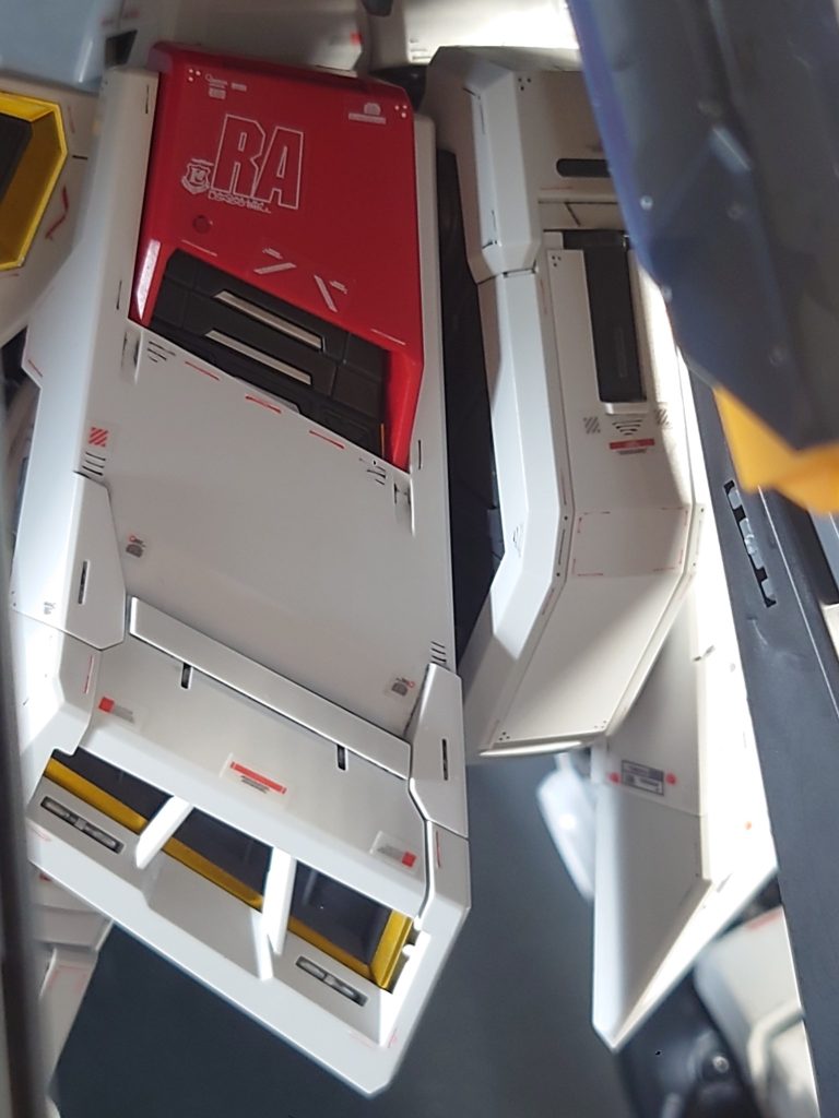 遠目から細部までパーフェクトなνガンダムでした〜