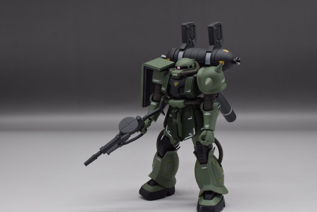 ビッグガン　ザクⅡ–2枚目/制作者：アンジェロのプラモデル工房