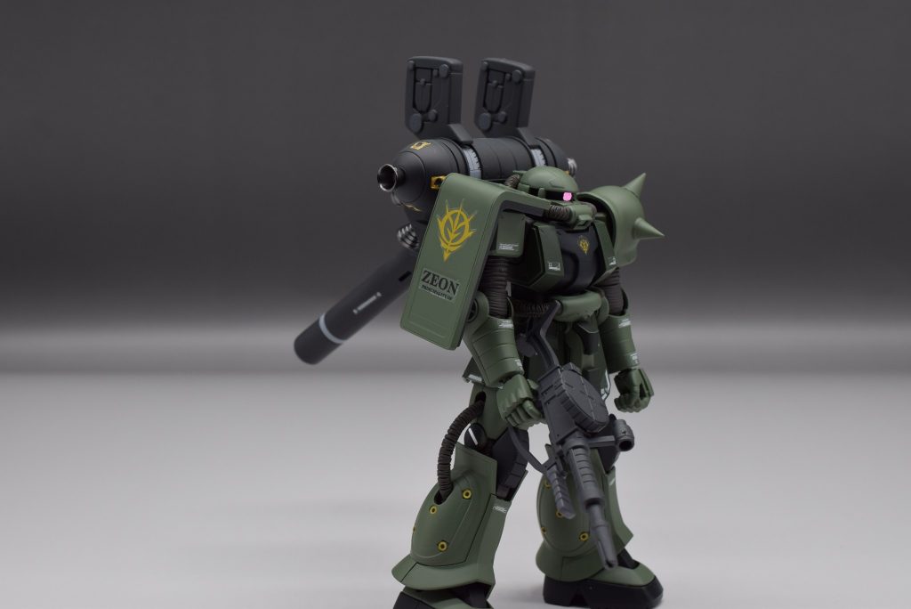 ビッグガン　ザクⅡ–3枚目/制作者：アンジェロのプラモデル工房