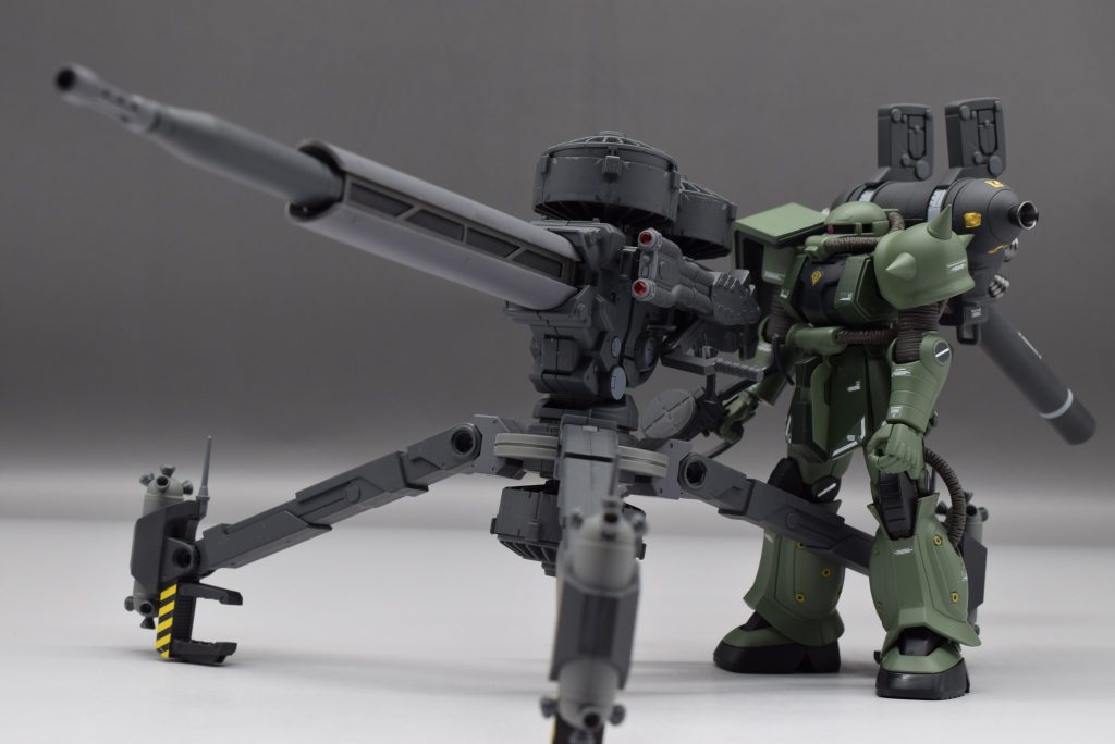 ビッグガン　ザクⅡ–5枚目/制作者：アンジェロのプラモデル工房