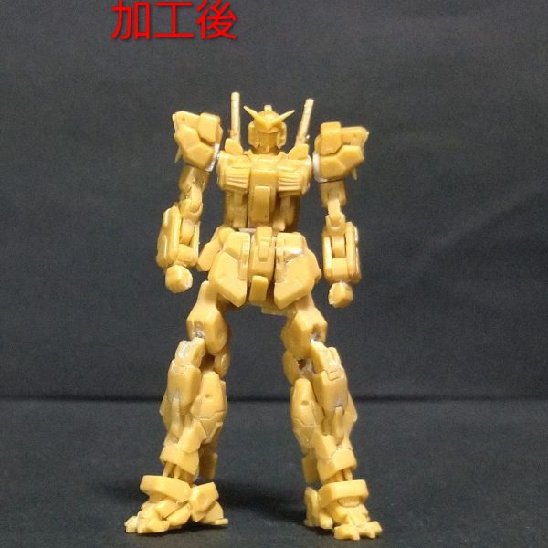 スーパーガンダム製作の途中ですが、ここでプロポーションの確認を😊結構良い感じになったのかと思います！後はGディフェンサーとのバランスですね🤔（3枚目）