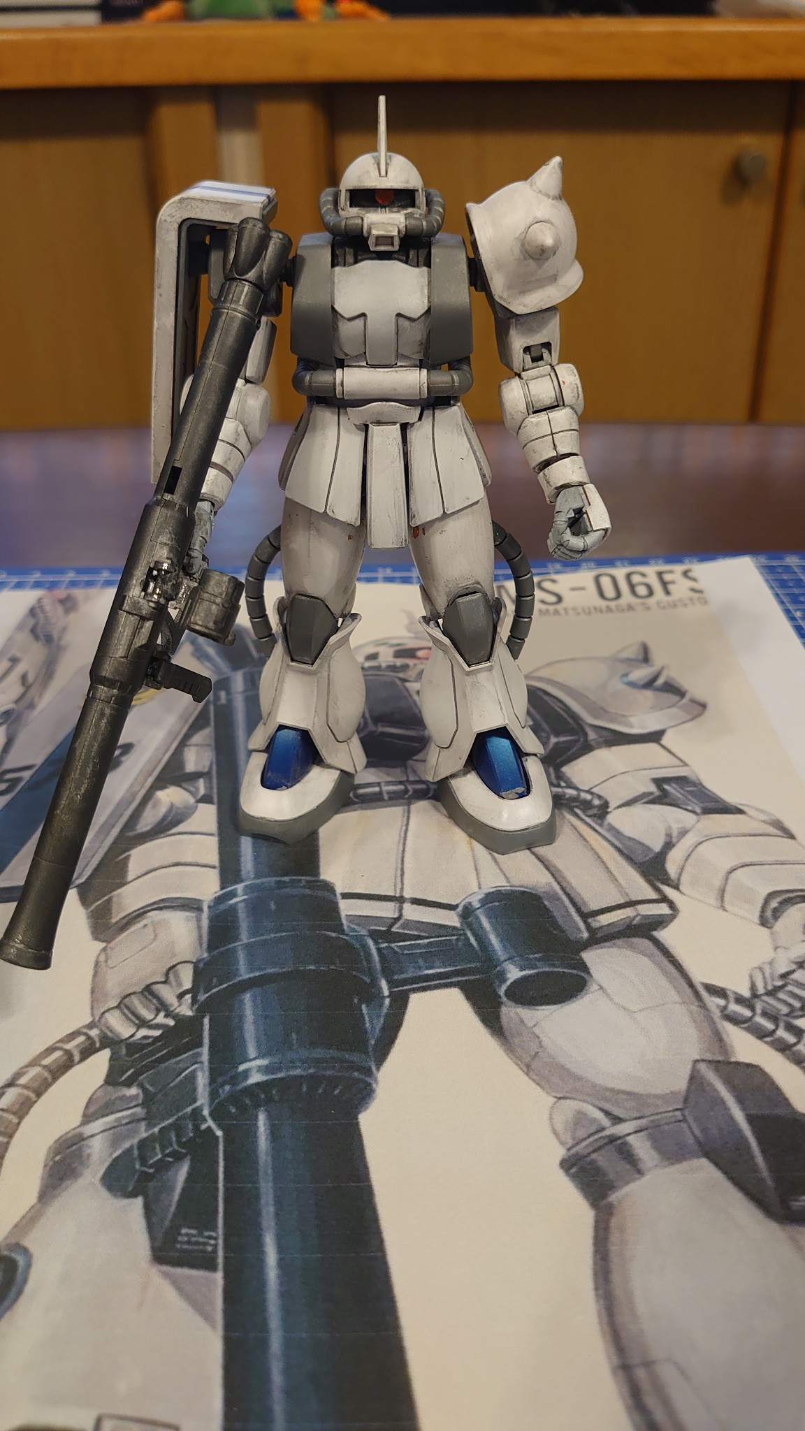 MS-06Sなんです。パートIII(笑)｜かっちゃんさんのガンプラ作品