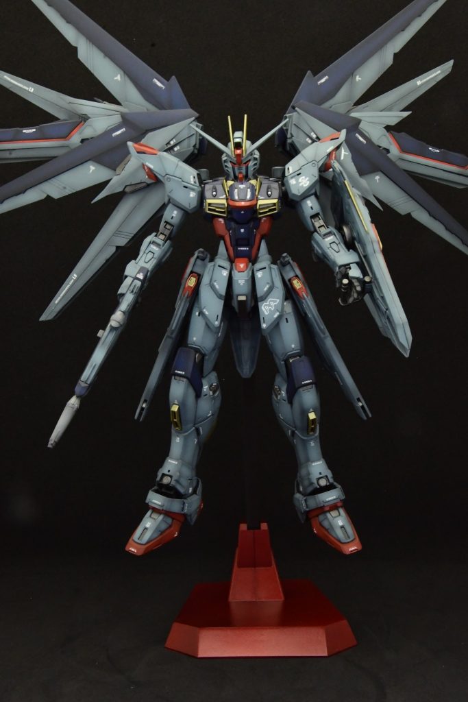 真正面。