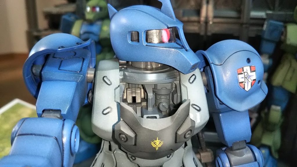 このキットにラル大尉のせてない💦